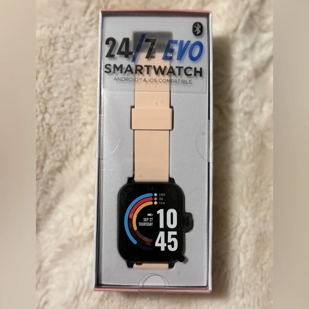 Smartwatch - Black and pink